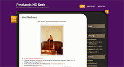 Desktop Screenshot of pinelandsngkerk.org